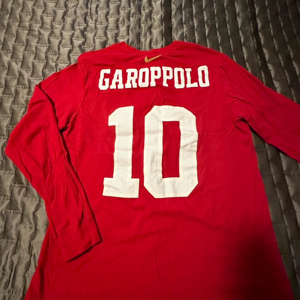 Nike tee SF 49ers Garoppolo long sleeve shirt